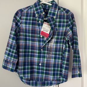 NWT | Toddler Boys Ralph Lauren Button Down Shirt